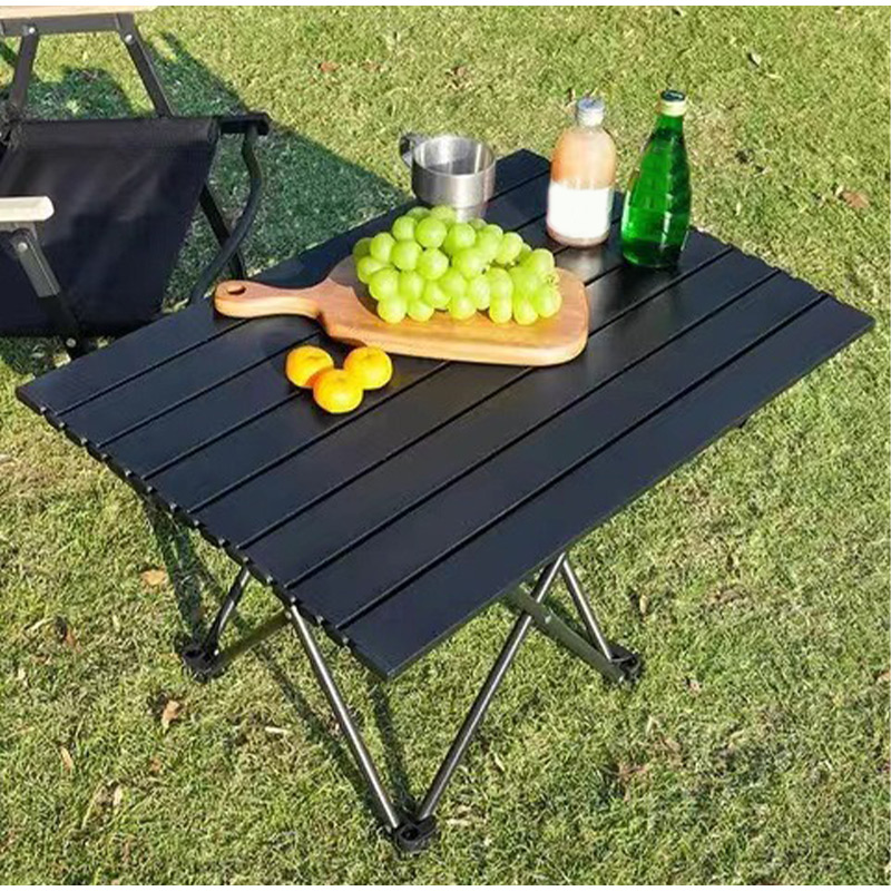 Office Furniture Brands - Portable Egg Roll Folding Camping Table