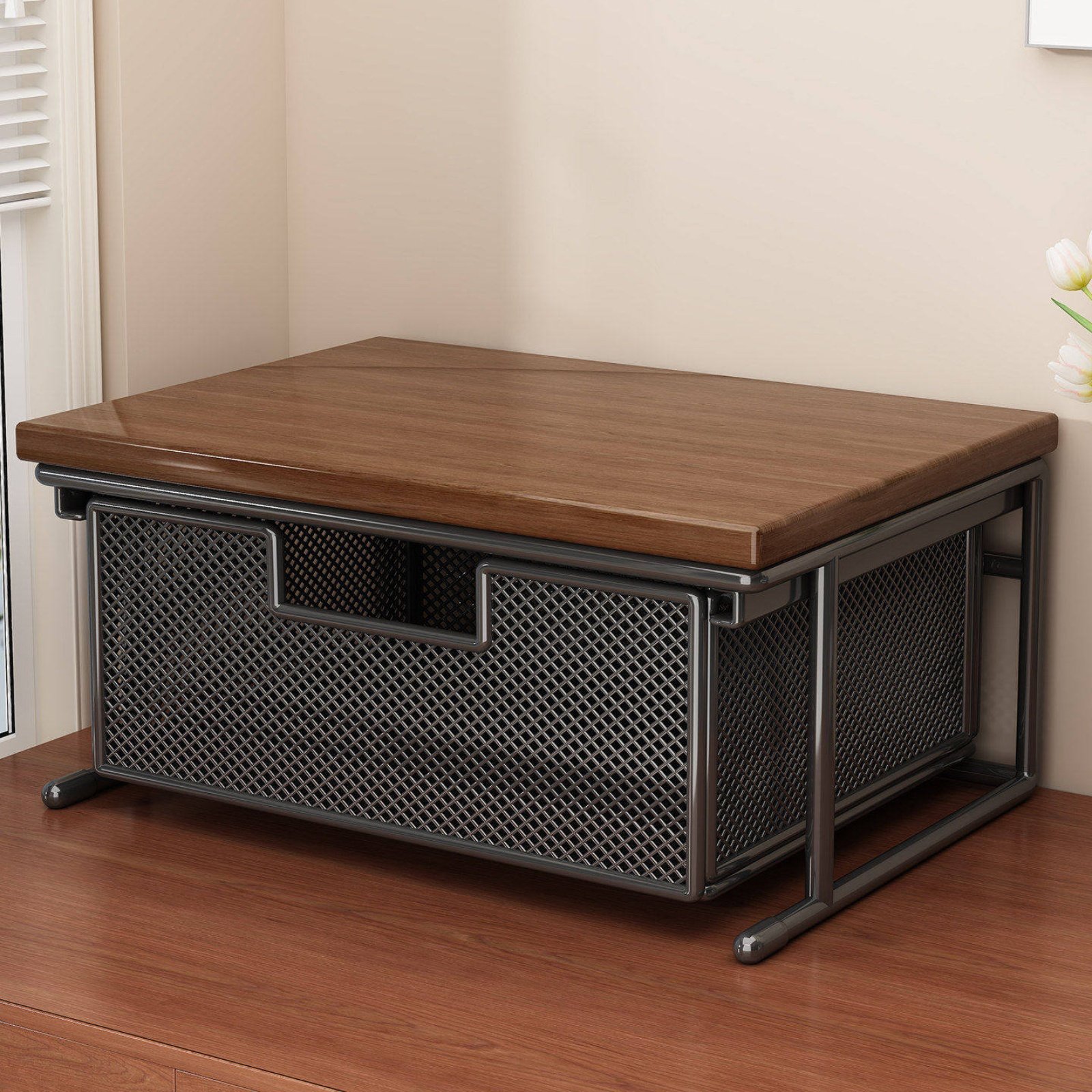 Printer Stand with Drawer Spac - Printer Stand ulasan dan harga