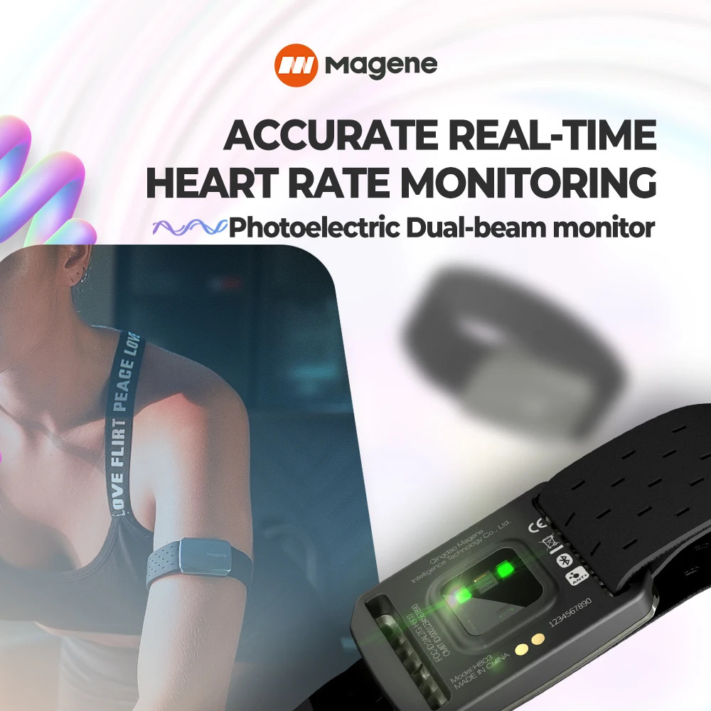 Magene H803 Heart Rate Armband - Monitor Stand ulasan dan harga