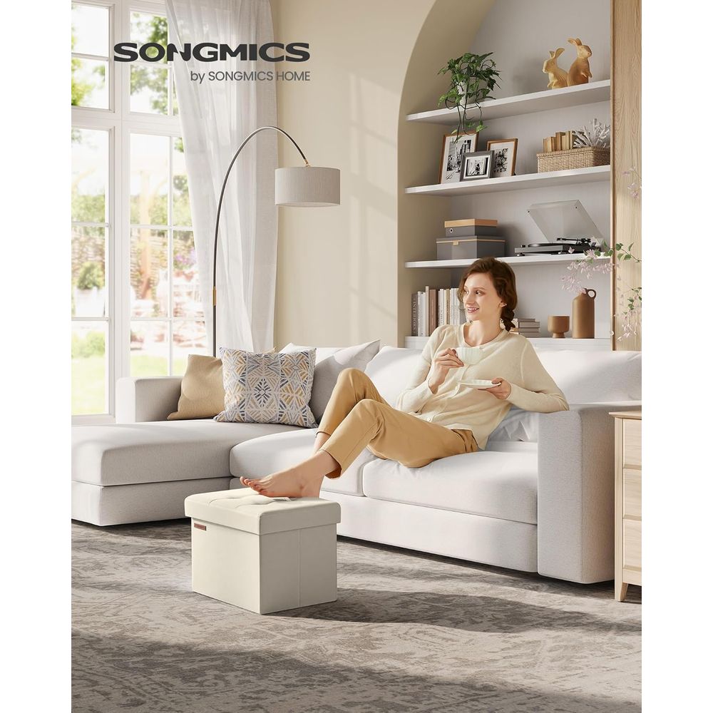 Compact Storage Ottoman, Footr - Office Stool ulasan dan harga