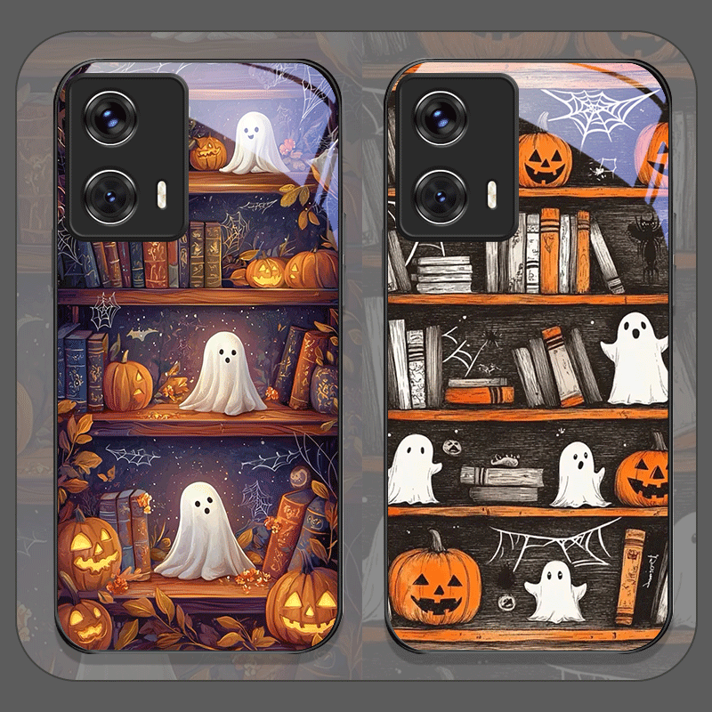 Halloween Pumpkin Ghost Booksh - Bookshelf ulasan dan harga