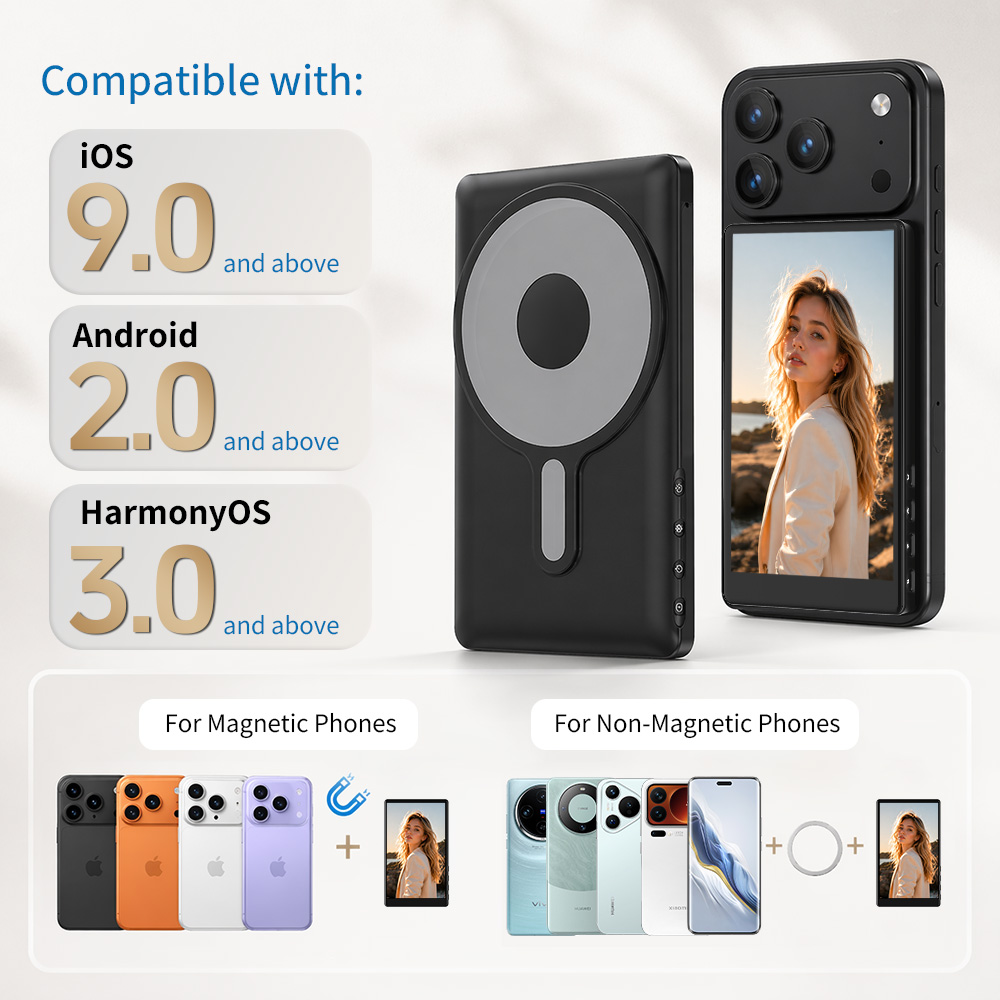 Vlog Selfie Monitor Screen for - Monitor Stand ulasan dan harga