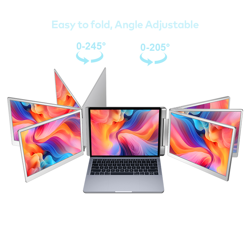 Dual Screen Display Portable L - Monitor Stand ulasan dan harga