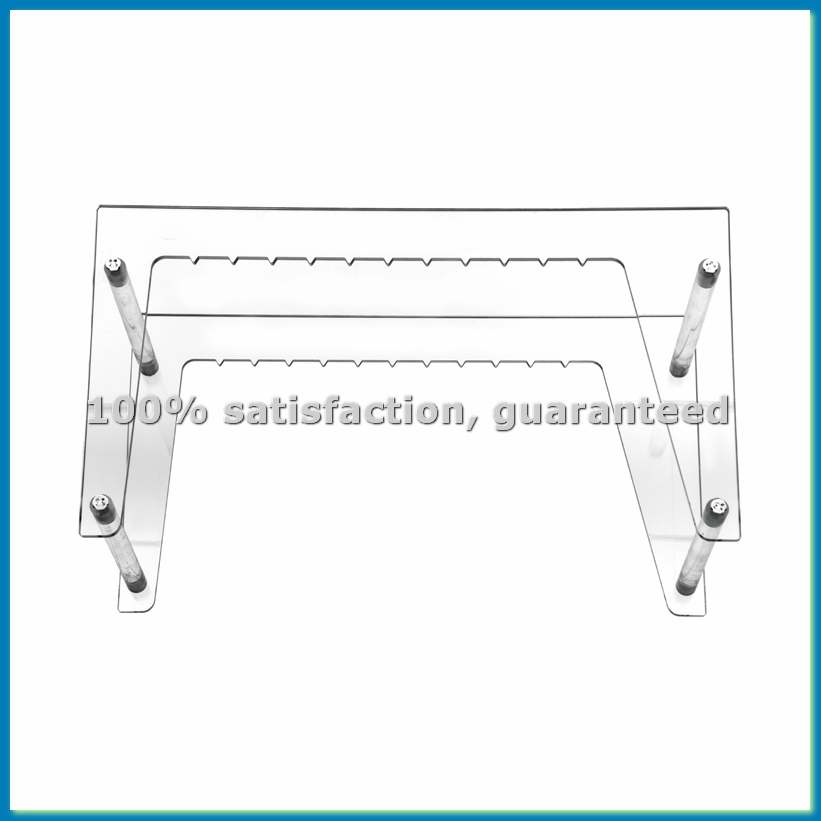 Clear Vinyl Record Stand Holde - Bookshelf ulasan dan harga