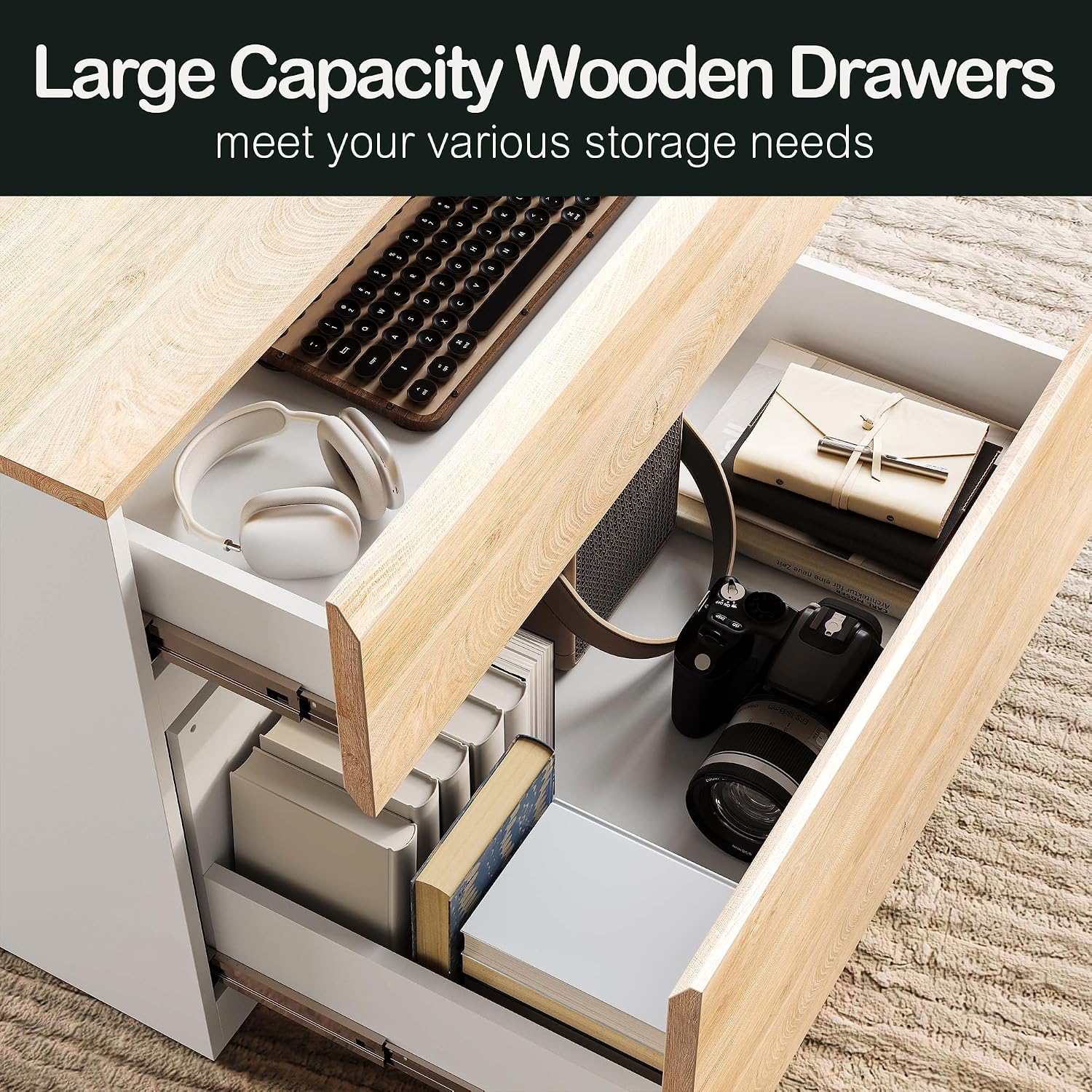 2 Drawer Lateral File Cabinet  - Printer Stand ulasan dan harga