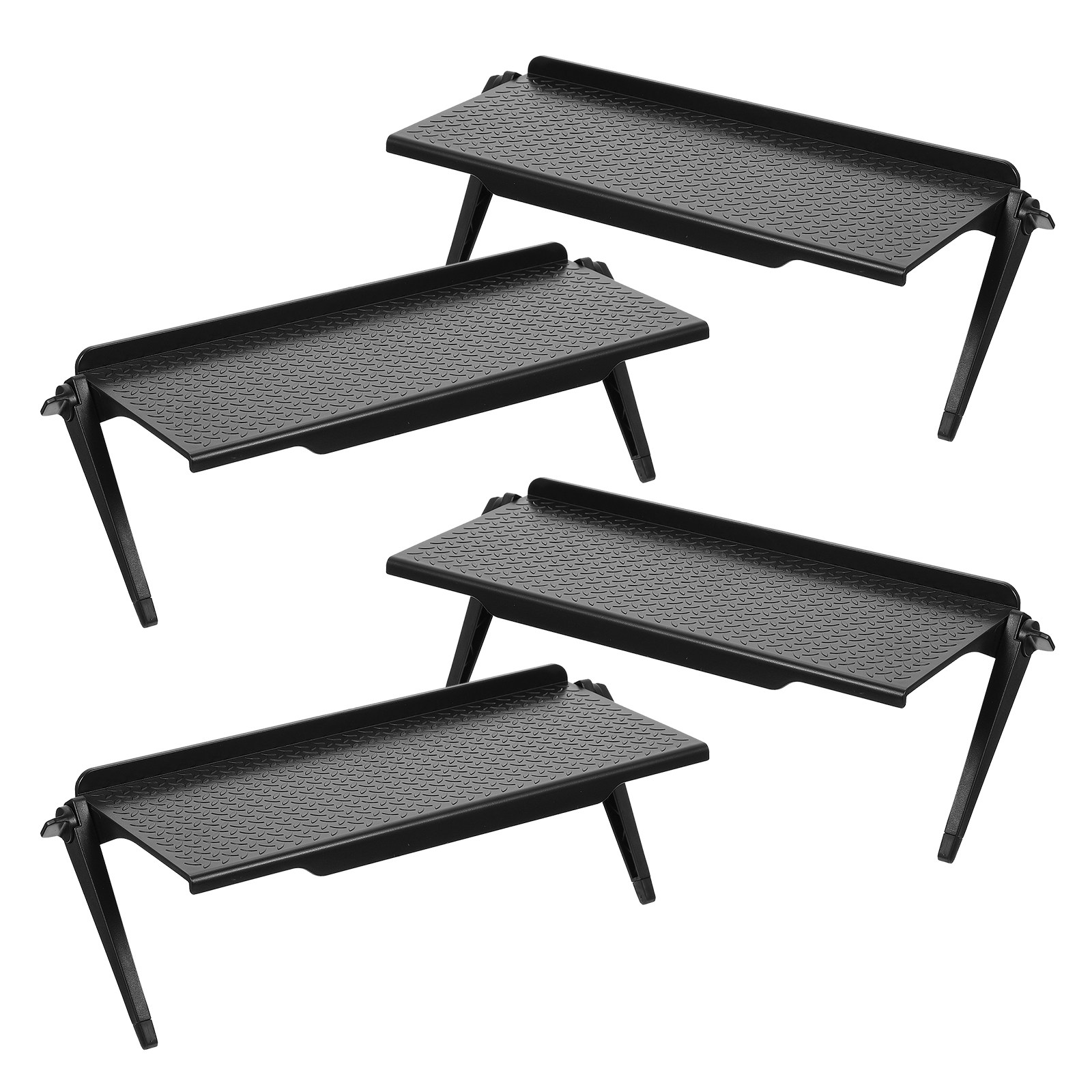 4Pcs TV Top Screen Shelf Adjus - Monitor Stand ulasan dan harga