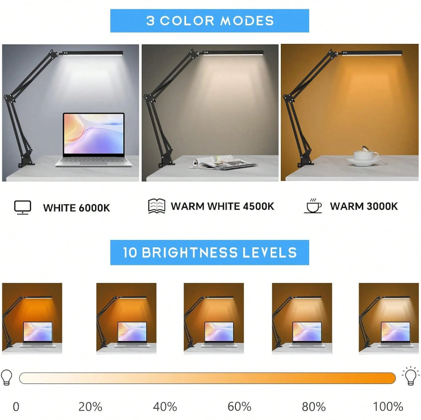 LED Desk Lamp For Home,Reading - Desk Lamp ulasan dan harga