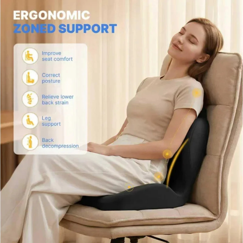 Coccyx Seat Cushion Memory Foa - Office Stool ulasan dan harga