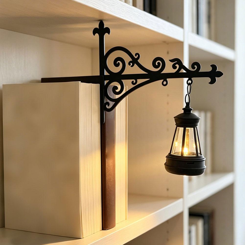 Retro Gothic Bookshelf Lamp Li - Bookshelf ulasan dan harga